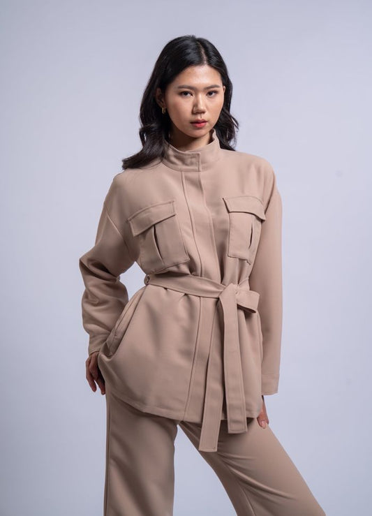 Belted Utility Jacket